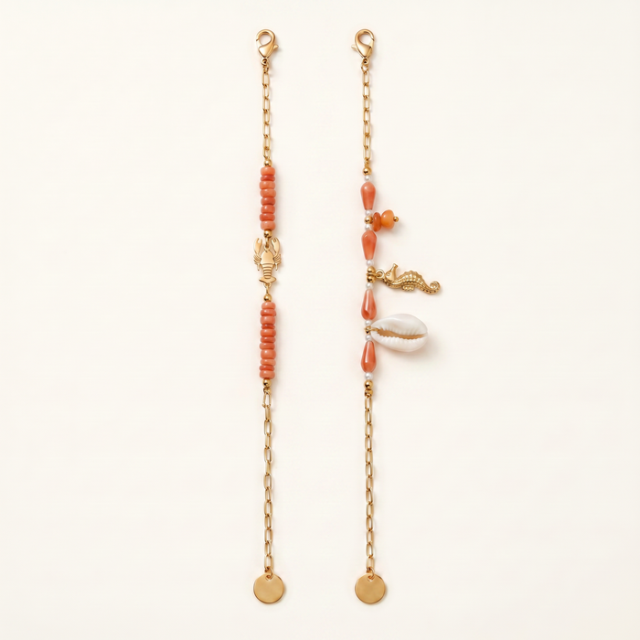 Set de bracelets Coralia